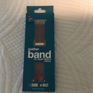 Digital Basics leather Apple Watch band